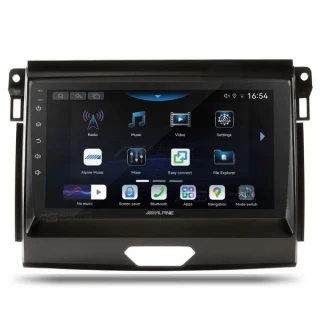 Alpine iNE-AW409S Perfect Fit 9" CarPlay Android Auto Head Unit Kit For Ford Ranger (2015-2022)