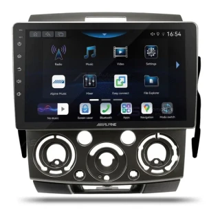 Alpine iNE-AW409S Perfect Fit 9" CarPlay Android Auto Head Unit Kit For Ford Mazda (2006-2022)