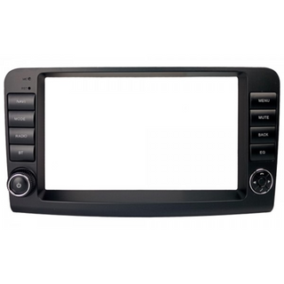 ATD RFP-22186 Android Large 9" Screen Fascia Frame Panel For Mercedes ML W164 (2005-2011)