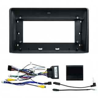 ATD RFP-52904 Perfect Fit 10" HU Screen Fascia Frame Panel & CAN Decoder For MG ZS (2020+)