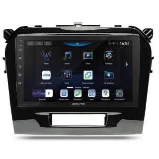 Alpine INE-AX809 Perfect Fit 9" CarPlay Android Auto Head Unit Kit For Suzuki Vitara (2015-2024)