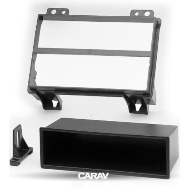 Carav 11-049 Car Radio Fascia Panel Single DIN with Pocket For Ford FIesta & Fusion
