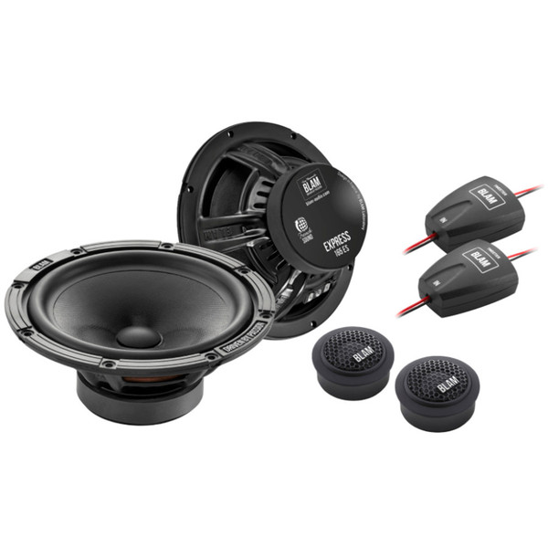 BLAM-165ES BLAM EXPRESS 165mm (6.5") High Quality 2-Way Component Speakers 120 Watts 