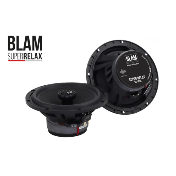BLAM-SR165C BLAM SUPER RELAX 165mm (6.5inch) High Quality 2-Way Coaxial Speakers 120 Watts BLAM-SR165C BLAM SUPER RELAX 165mm (6.5inch) High Quality 2-Way Coaxial Speakers 120 Watts