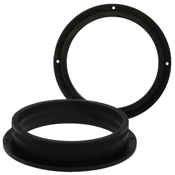 Basser DMAUDI02 MDF Speaker Adapters Rings For Audi models A4 A5 A6 & Q3 front door 200mm 