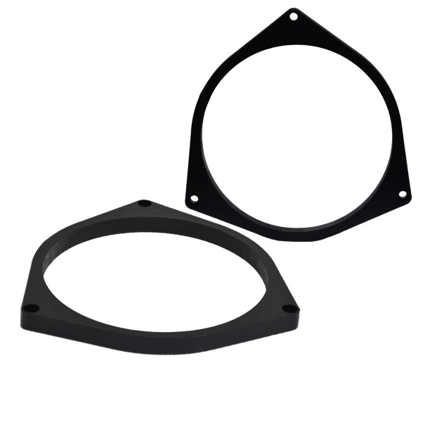 Basser DMAUDI10 MDF Speaker Adapters Rings For Audi A6 1997 - 2004 front and rear  165mm 