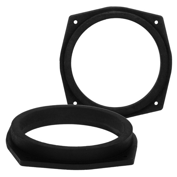 Basser Speaker Adapters Rings For SsangYong Actyon Kyron Rodius 165mm Front & Rear Door