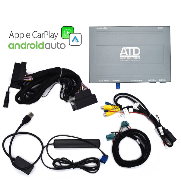 ATD SPI-77202 CarPlay Android Auto Front & Rear Camera Interface For BMW With ID5/ID6 System