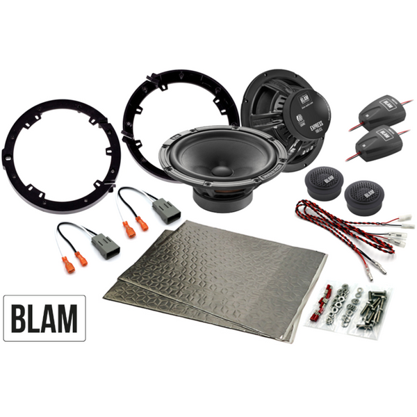 BLAM EXPRESS Complete Speaker Upgrade Kit For Honda Accord Civic CR-V CR-Z HR-V 165mm (6.5 Inch)