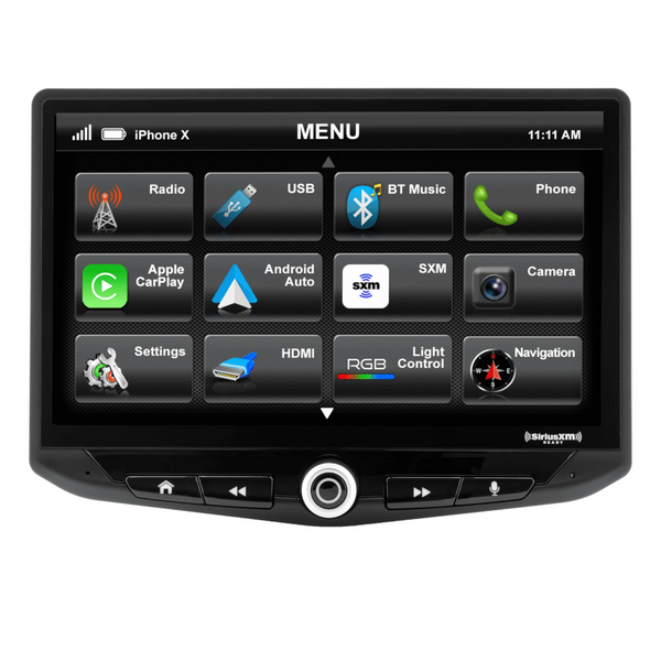 Stinger UN1810E-VX2 10" Carplay Android Auto Radio For Vauxhall Corsa Mk4 (2014-2019)
