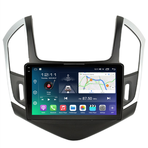 PBA CH2423A Android S10 QLED Head Unit CarPlay Auto GPS For Chevrolet Cruze J308 (2012-2015)