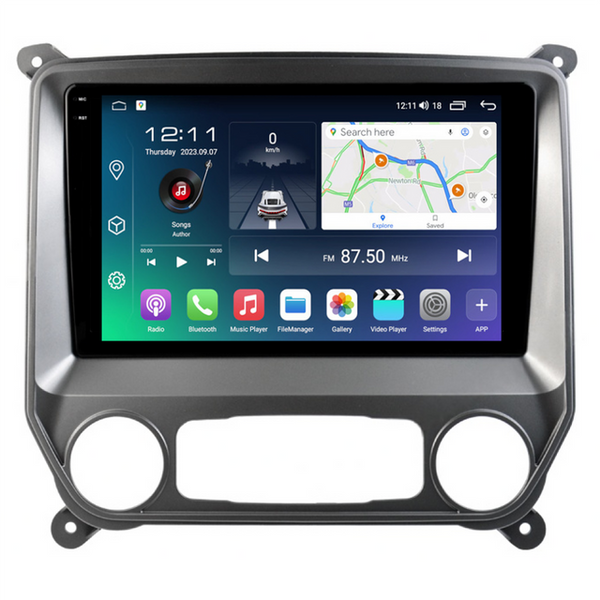 PBA CH2409A Android S10 QLED Head Unit CarPlay Auto GPS For Chevrolet Silverado (2013-2020) PBA CH2409A Android S10 QLED Head Unit CarPlay Auto GPS For Chevrolet Silverado (2013-2020)