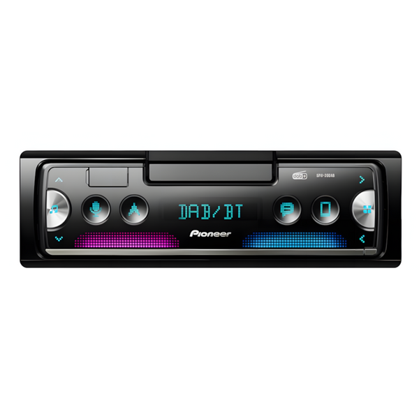 Pioneer SPH-20DAB Single Din Car Stereo Head Unit with Bluetooth USB FM/AM DAB/DAB+ Pioneer SPH-20DAB Single Din Car Stereo Head Unit with Bluetooth USB FM/AM DAB/DAB+