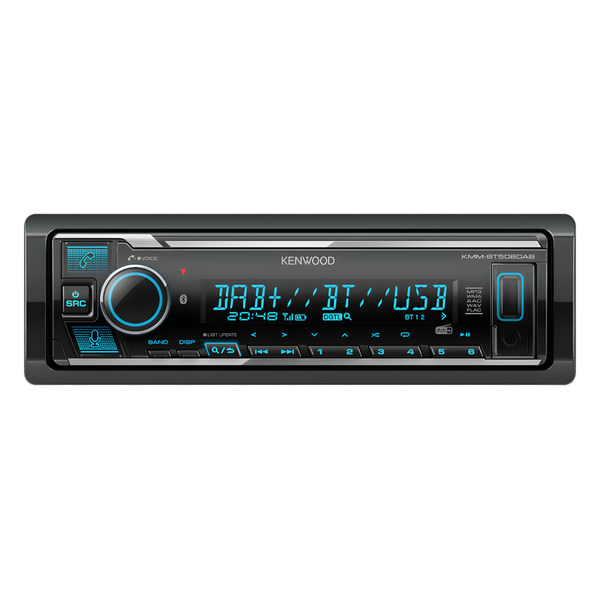 Kenwood KMM-BT508DAB Single Din Car Stereo Head Unit With Bluetooth USB FM/AM DAB/DAB+ Kenwood KMM-BT508DAB Single Din Car Stereo Head Unit With Bluetooth USB FM/AM DAB/DAB+