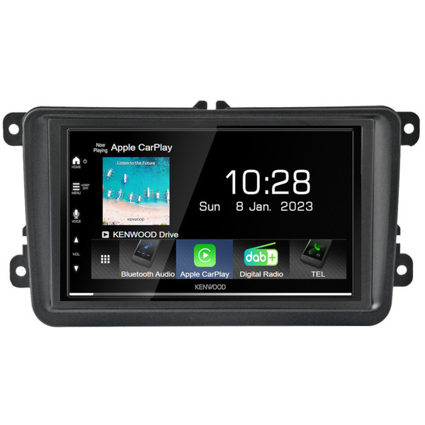 Kenwood DMX7722DABS Radio Build DAB CarPlay Android Auto For Skoda VW PQ & MQB Entry Kenwood DMX7722DABS Radio Build DAB CarPlay Android Auto For Skoda VW PQ & MQB Entry