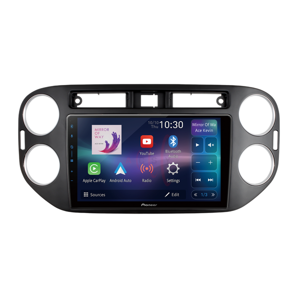 Pioneer SPH-PF97BT Perfect Fit CarPlay Android Auto 9" Radio For VW Tiguan MK1 MQB EURO 6