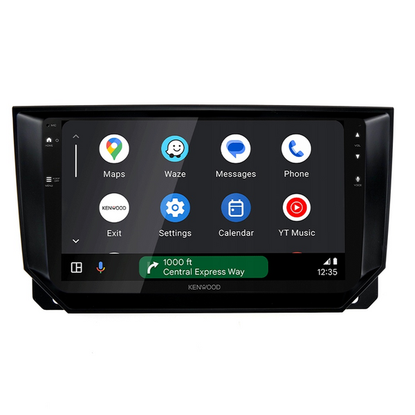 Kenwood DMX80AXS Perfect Fit 9" Radio Android Auto & CarPlay For Seat Ibiza Mk5 (2017-2022)