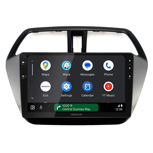 Kenwood DMX80AXS Perfect Fit 9" Radio Android Auto & CarPlay For Suzuki SX4 JY (2013-2022)