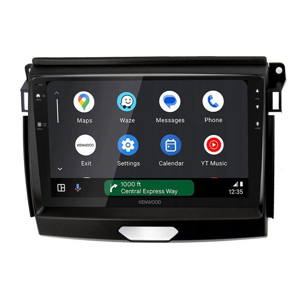 Kenwood DMX80AXS Perfect Fit 9" Radio CarPlay & Android Auto For Ford Ranger (2015-2021)