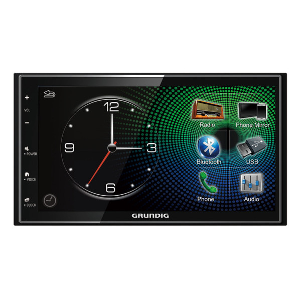 Grundig GX-3900 Double Din Mechless AV-Receiver with 6.8" Screen CarPlay & Android Auto