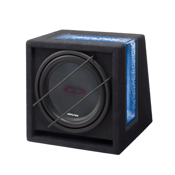 Alpine SBG-844BR 8" (200mm) 400 Watts Passive Car Bass Reflex Subwoofer Enclousure