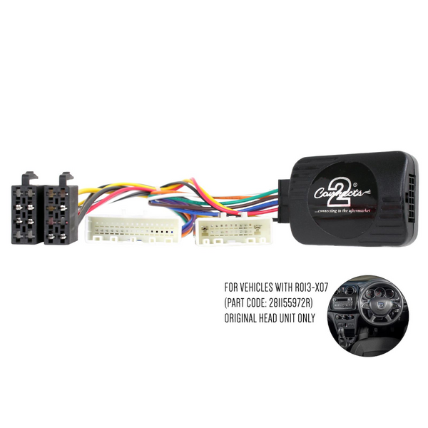 Connects2 CTSDC003 SWC-R Steering Wheel ISO Interface For Dacia