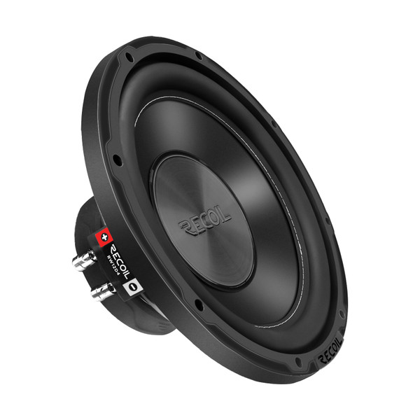 Recoil RW12D4 Echo Series 12" Dual 4-Ohm Audio Subwoofer 300 Watts RMS / 600 Watts Peak