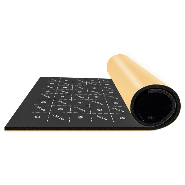 Recoil DABK 9-Sheets Butyl Sound Dampening Mats (2.2mm) (18″x32″) Lightweight 0.086″