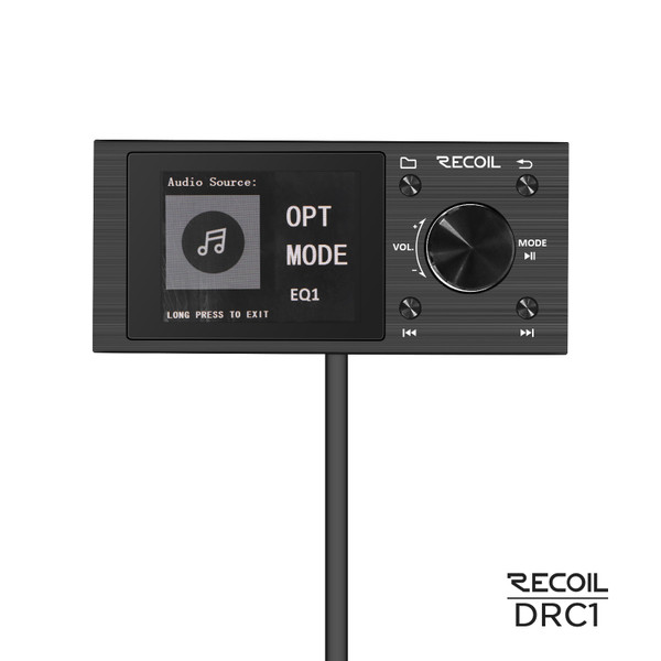 Recoil DRC1 DSP Remote Control with TFT Colour Screen Includes 3m Connection Cable