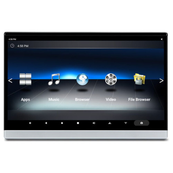 Xtrons HM135AS 13.3 Inch Android Headrest Monitor Octa-Core Touch Screen Backseat Player with 2GB RAM & 16GB Storage