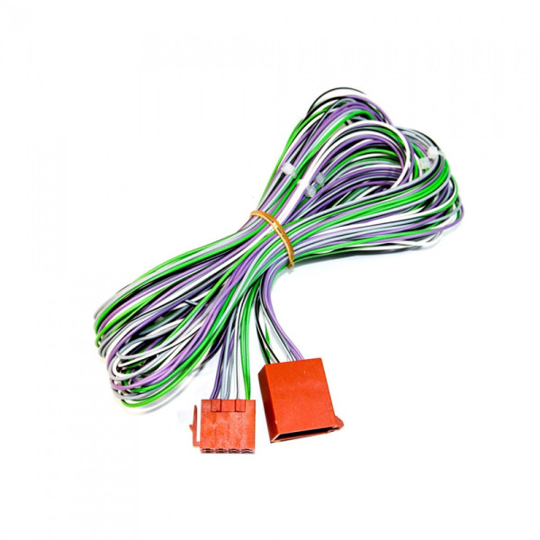 ATD REW-10149 5m Speaker ISO Extension Cable Lead ISO Male To ISO Female Amplifier Bypass