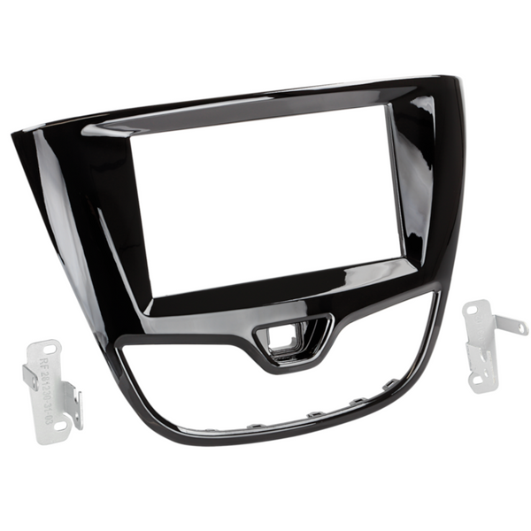ATD RFP-50616 Double DIN Radio Frame Fascia Panel For Vauxhall Viva (2015-2017) Gloss Black