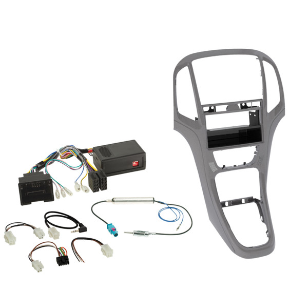 ACV 611230-23-1 Double DIN HU Fitting Installation Kit With Pocket For Vauxhall Astra J (2009–2018)