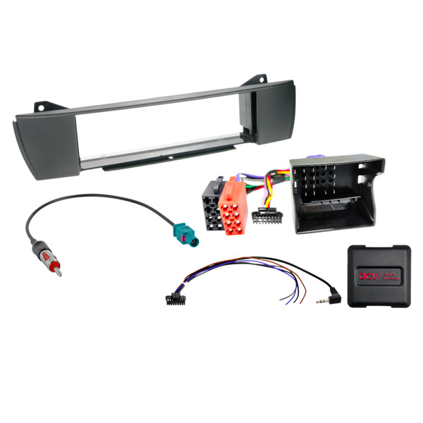 ACV 611023-04-1 Single DIN HU Fitting Installation Kit For BMW Z4 [E85/E86] (2002-2008) Black