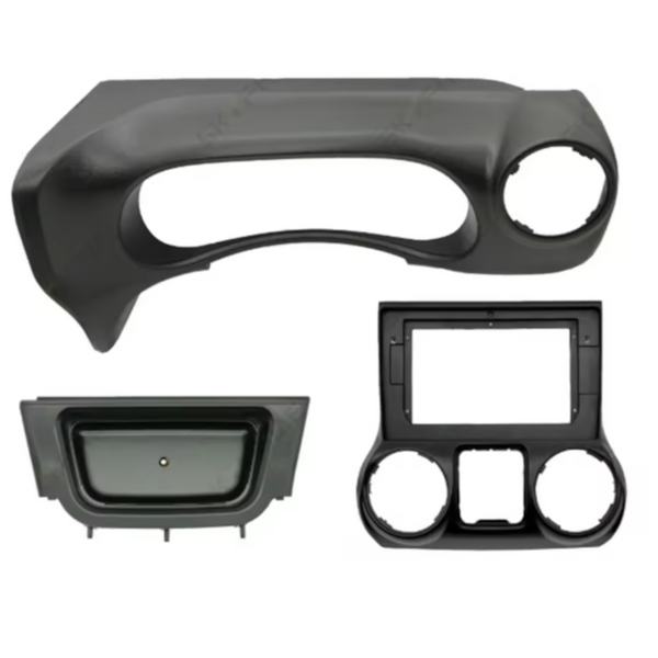 ATD RFP-52107 Android Large 10" Screen Fascia Frame Panel For Jeep Wrangler (2015-2016)