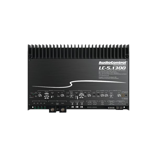 AudioControl LC-5.1300 5-Channel Multi-Channel Amplifier 1300W RMS AccuBASS® OEM Integration