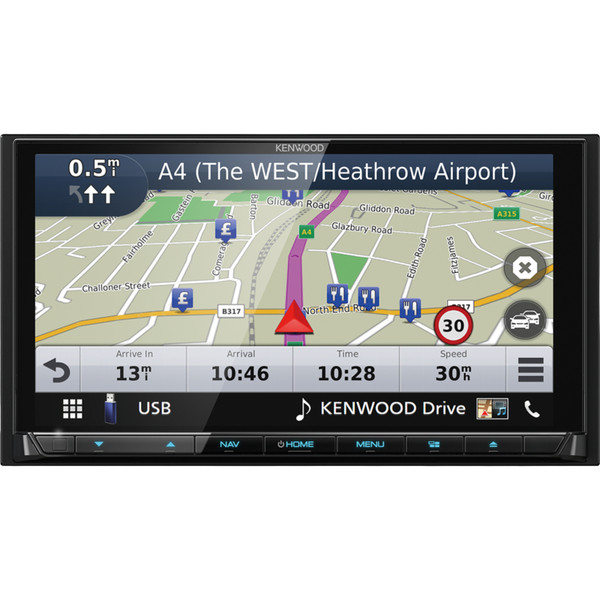 Kenwood DNX9190DABS 6.8" HD Garmin SatNav Radio Wireless Apple CarPlay Android Auto DAB