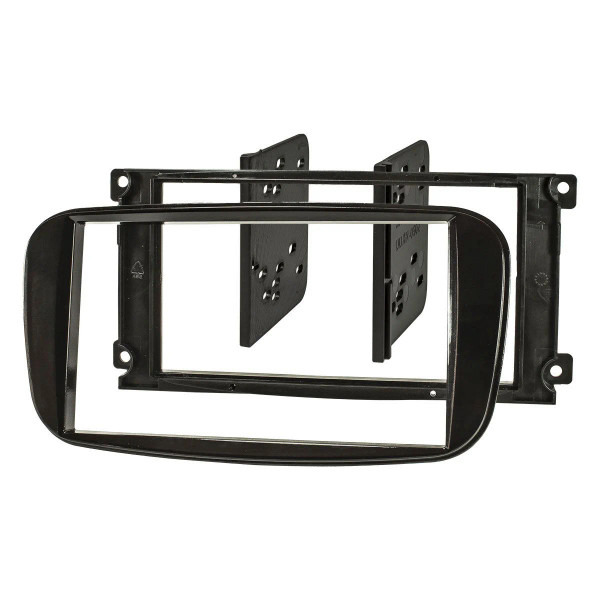 ATD RFP-50876B Double DIN Car Radio Fascia Frame Panel Ford With Sony/Oval Radio In Black