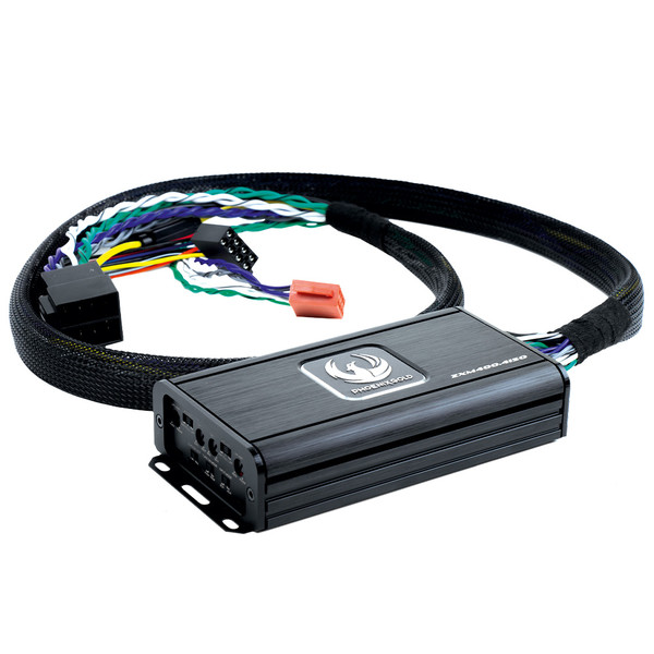 Phoenix Gold ZXM400.4ISO Mini Amplifier 1000w 4-Channel ISO SOT Compatible Plug & Play Amp