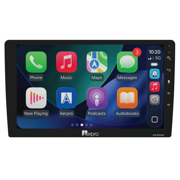 Aerpro AM905D Perfect Fit Radio 9" Head Unit DAB Android Auto CarPlay Wireless Multimedia USB
