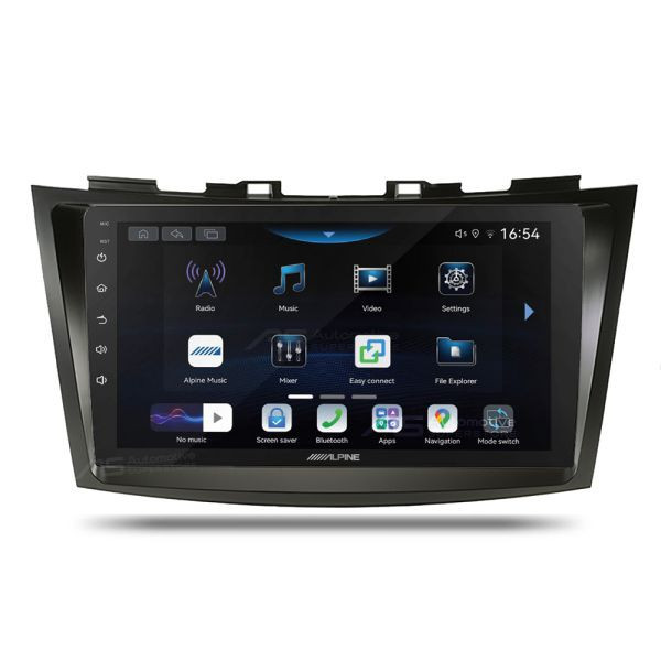 Alpine INE-AX809 Perfect Fit 9" CarPlay Android Auto Head Unit Kit For Suzuki Swift (2010-2016)