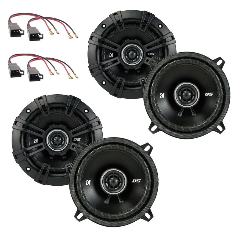 Kicker Audio Speaker Upgrade Kit DS Plug & Play System Fits Renault Clio MK2 & MK3 (1998-2013)