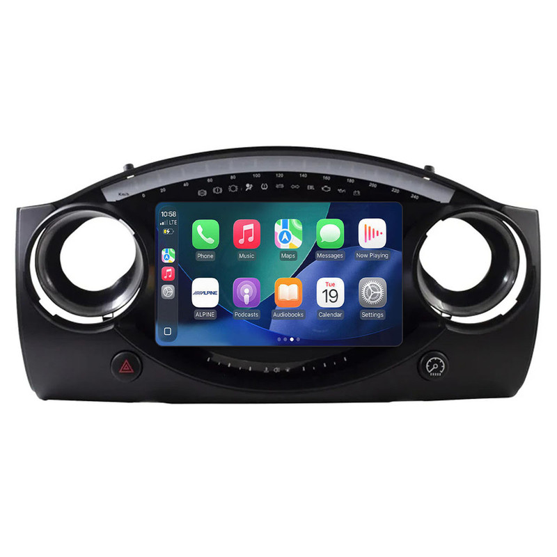 Alpine iNE-AX809S Perfect Fit 9" Radio Android Auto & CarPlay For Mini R50 R52 R53 (2000-2007)