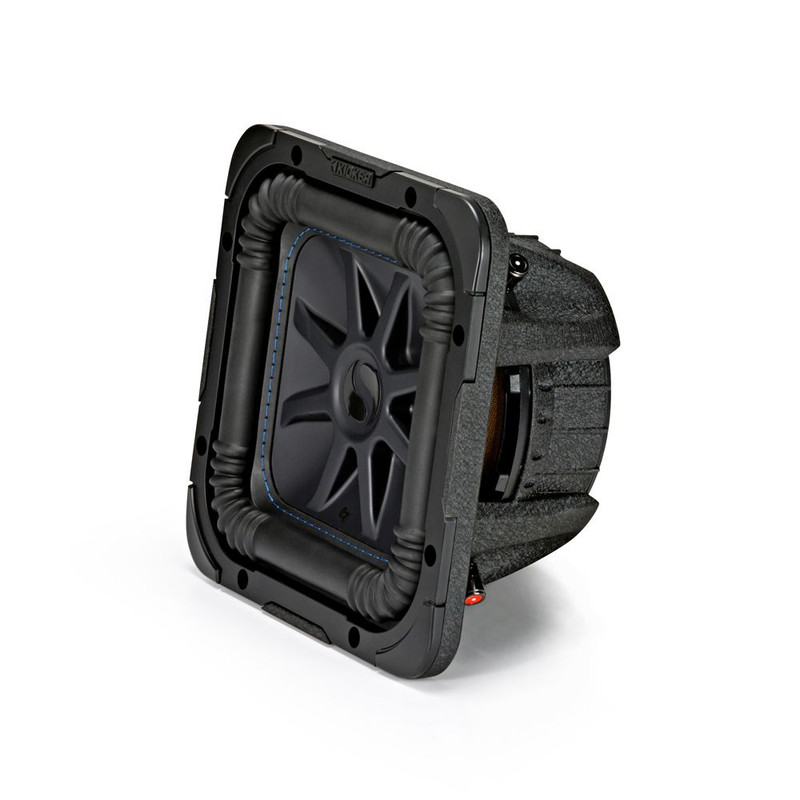 Kicker KA44L7S84 Solo-Baric L7S 8" (200mm) Square Dual Voice Coil Subwoofer 4 Ω 450W RMS