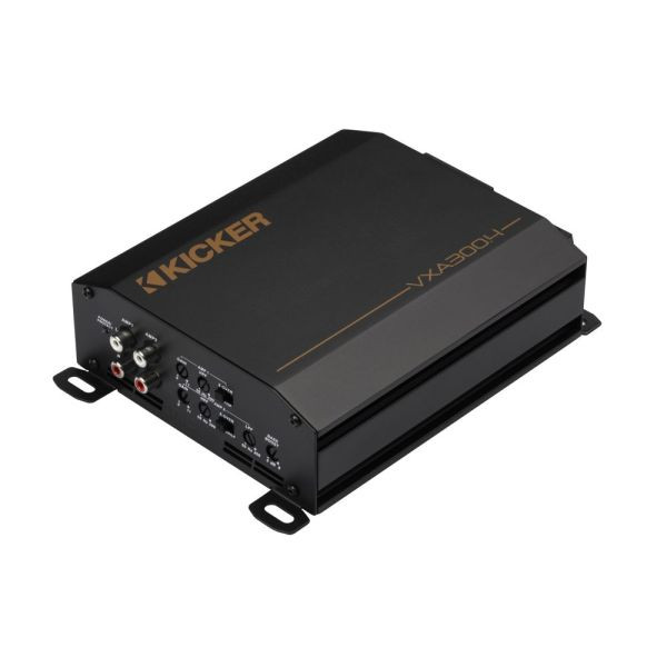 Kicker KA53VXA3004 VX 300W Class D 4 Channel Full Range Amplifier FIT KickEQ Technology