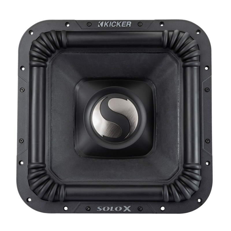 Kicker KA49L7X181 Solo X L7X 18" Dual Voice Coil Subwoofer 1 Ω 1000-2000W RMS Power System