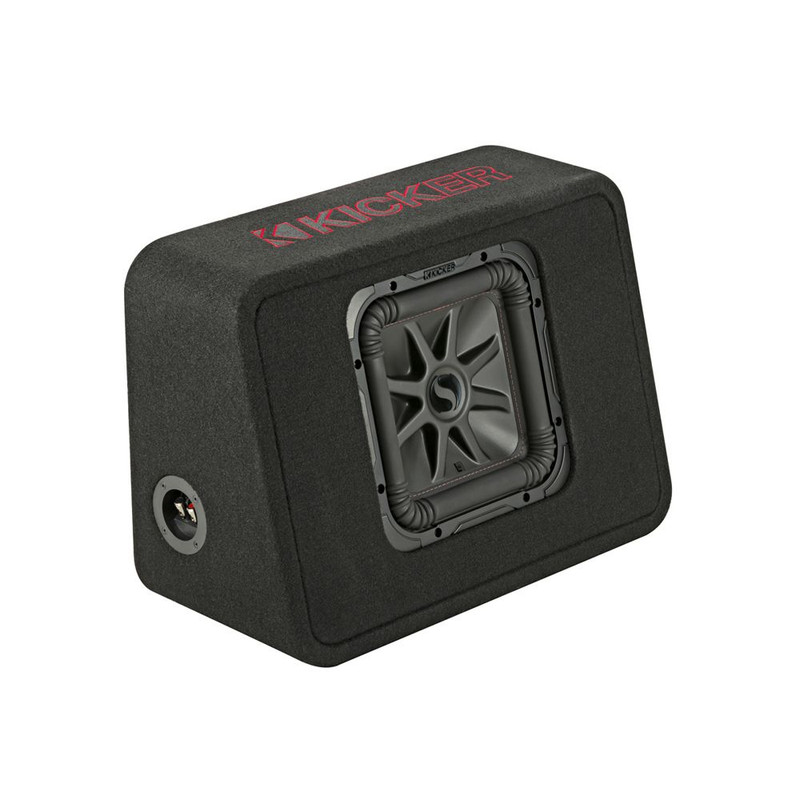 Kicker KA45TL7R102 Solo Baric L7R 10" 2 Ohm Ported Loaded Subs 500W RMS Bass Enclosure