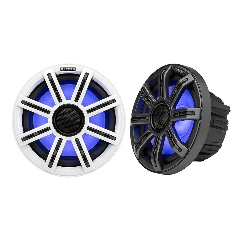 Kicker KA51MSC8 MSC 8" 200mm Premium Coaxial  Marine 200W RMS Speakers Audio System