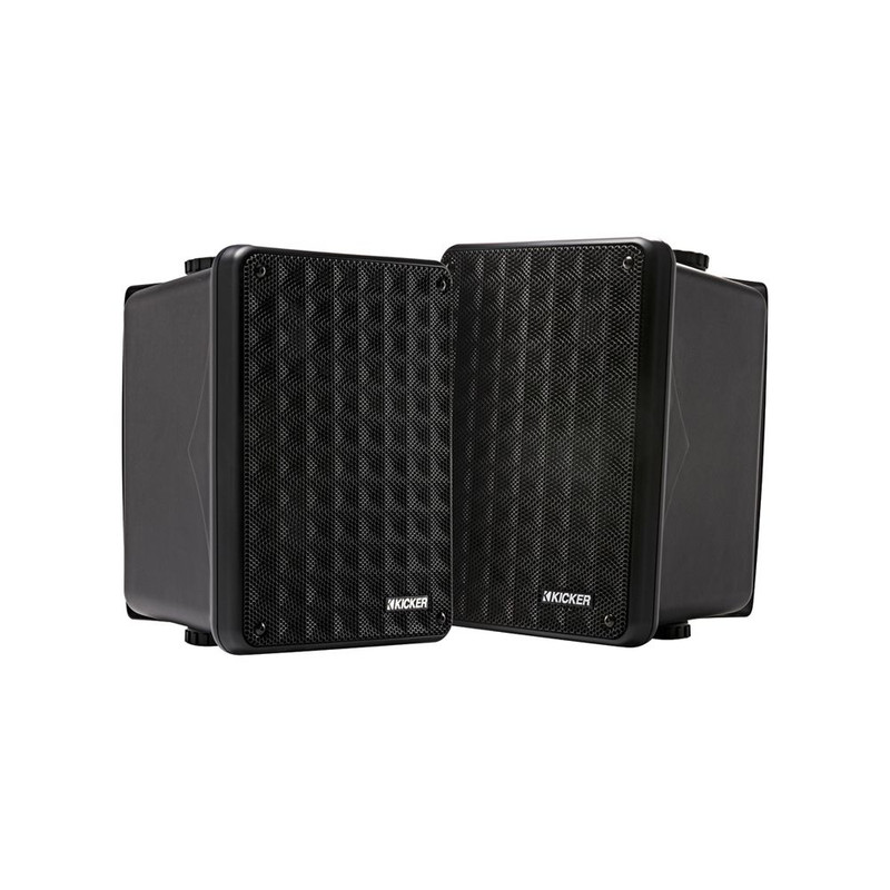 Kicker KA46KB6B 6.5" (165mm) Enclosed Component Speaker System Weather Resistant 8 Ω