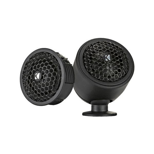Kicker KA51KST2504 KS 1" 25mm 4Ohm Tweeter Set 75W RMS Pro Audio Power System Upgrade